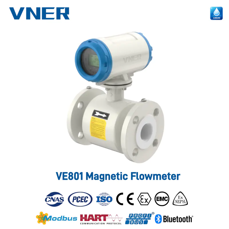VE801 Pengukur Aliran Elektromagnet Tujuan Am
